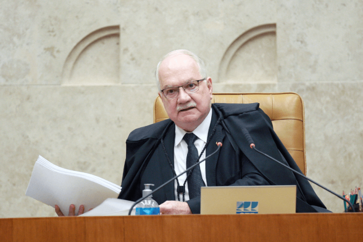 Foto: Presidente do STF, ministro Edson Fachin • Bruno Moura/STF